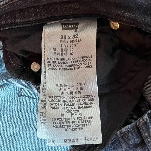 Levi's Demi Curve Skinny Jeans size 28 - Picture 4 of 8